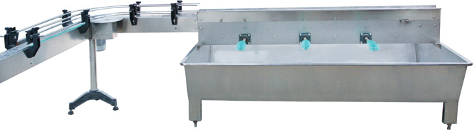 刷瓶输送联体机